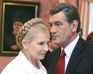 Тимошенко и Ющенко опять намеренно сталкивают - Парубий