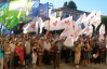 Перед митингом против политических репрессий 4 дня крутили песни об Украине и Юле