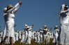 Члени "Білого Братства" в горах Болгарії танцювали ритуальний танець