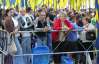 Учасникам мітингу на підтримку Януковича пообіцяли по 150 гривень