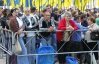 На выступление Януковича согнали несколько тысяч сторонников