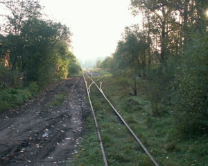 На Прикарпатті вкрали 36 метрів справної вузькоколійки