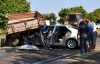 Аварія на Миколаївщині: причеп від трактора розірвав "Тойоту"