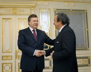 Янукович и Платини пересекутся в Киеве