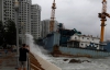 Тайфун "Несат" практически парализовал Гонконг