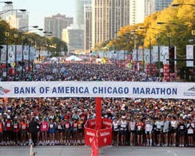 Кениец и россиянка выиграли Чикагский марафон