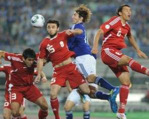 Сборная Японии забила восемь голов в ворота таджиков
