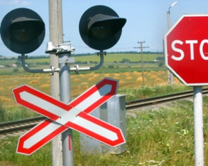 Українці стали менше потрапляти в аварії на залізничних переїздах
