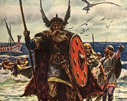 Розкопали вікінга віком 1000 років зі щитом і мечем