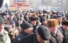 "Чернобыльцы" прокляли "трутней-исполнителей" и прекратили митинг