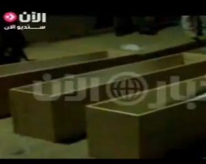 В Сети появилось видео с похорон Каддафи