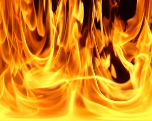 В пожаре на Харьковщине сгорел мужчина