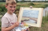 Собственными картинами 9-летний мальчик заработал 174 тыс евро на дом