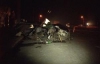 Двойное ДТП в Киеве: 4 авто разбиты