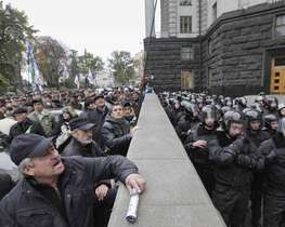 В одного з чорнобильців під Кабміном стався серцевий напад