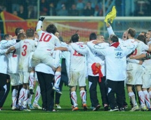 Збірну Чехії покарали за святкування виходу на Євро-2012