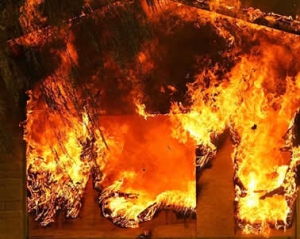 5 детей обгорели в пожаре на Одесчине
