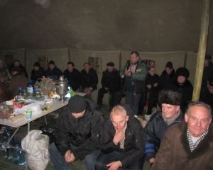 На донецких инвалидов-чернобыльцев милиция составляет протоколы