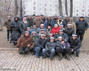 Милиция не оказывала сопротивления, когда чиновники на джипах силой забрали чернобыльцев