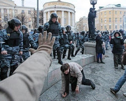 Московская полиция получила приказ усиленно охранять Манежную площадь