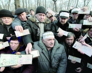 Луганские чернобыльцы из больницы угрожают новыми протестами