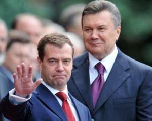 Янукович - Медведеву: Меня радует, что у нас пошло газовое взаимопонимание