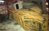 Из-за катка на дорогах в Киеве перевернулся грузовик