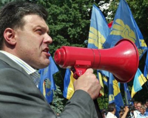 Импичмент Януковича, люстрация, открытые списки: Тягнибок помечтал о будущем депутатстве