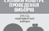 Вибори 2012 року коштуватимуть бюджету понад 1,2 млрд грн