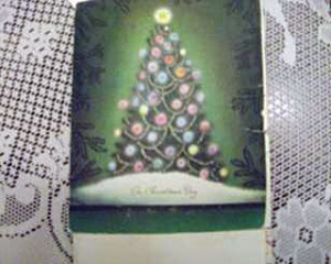 Рождественская открытка пересылалась по США 61 год