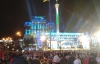 На Майдане 200 тысяч человек смотрели на лазерное шоу "Юли - свободу"