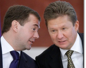 Миллер доложил Медведеву: Украина должна заплатить за недобор газа