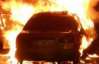 В Запорожье сгорели 7 авто, которые банк забрал за долги