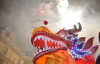 Во Львов для празднования Нового года из Китая привезли драконов