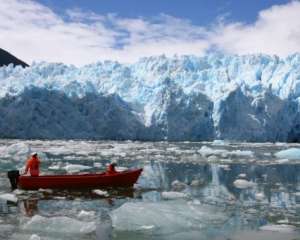 Чилийские преступники пытались украсть 5 тонн льда 