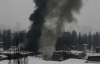 На Левом берегу Киева гремели взрывы: пожар на складах промзоны