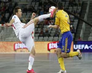 Cборная Украины по футзалу сыграет с хозяйкой Евро-2012