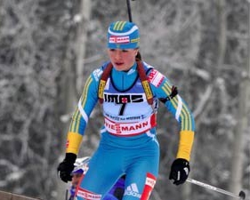 Украинки победили в эстафете на ЧМ по биатлону среди девушек