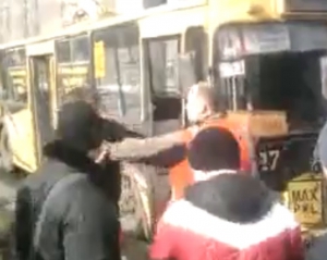Водій горлівського тролейбуса жорстоко побив пасажира