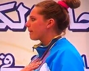В Куыейте на спортивном соревновании вместо гимна Казахстана включили &quot;гимн&quot; из фильма &quot;Борат&quot;