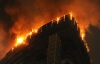 В Москве горит 56-й этаж небоскреба