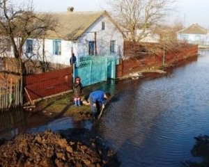 На Черниговщине вода из Днепра залила два поселка