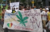 В Мехико прошла демонстрация за легализацию марихуаны