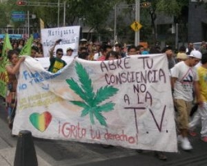 В Мехіко пройшла демонстрація за легалізацію марихуани