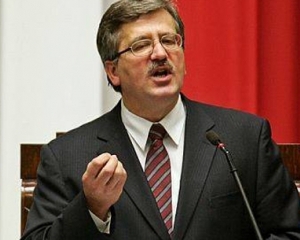 Коморовський закликав українську владу унеможливити засудження високопосадовців