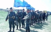 У Криму люди в нацистській формі пройшлися під прапорами Партії регіонів