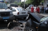 В столичной аварии погибли 2 человека и разбили милицейскую машину