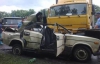 В Донецкой области неуправляемый "КамАЗ" раздавил "Жигули" и убил 3 человек