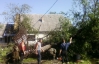 На Закарпатье ураган срывал крыши домов