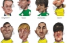 Испуганный Буффон и унылая сборная Украины - португалец создал шаржи на всех участников Евро-2012